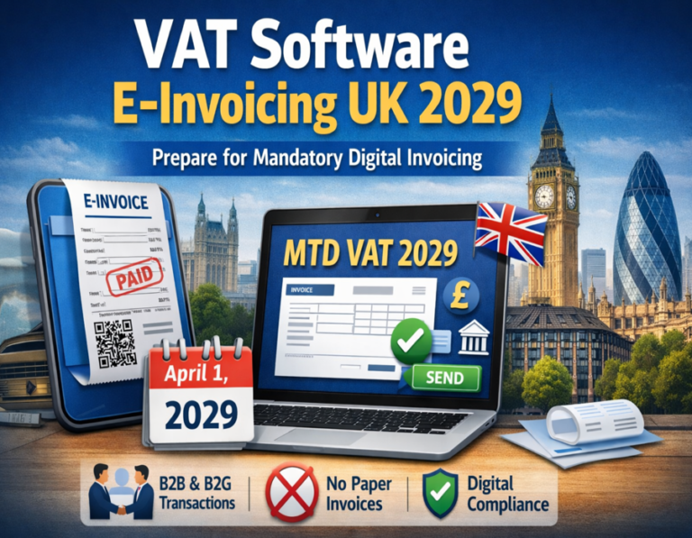 VAT software e-invoicing UK